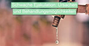 Schwache Ejakulation: Ursachen und Behandlungsmöglichkeiten